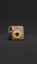 Travel Instant Camera with Stickers